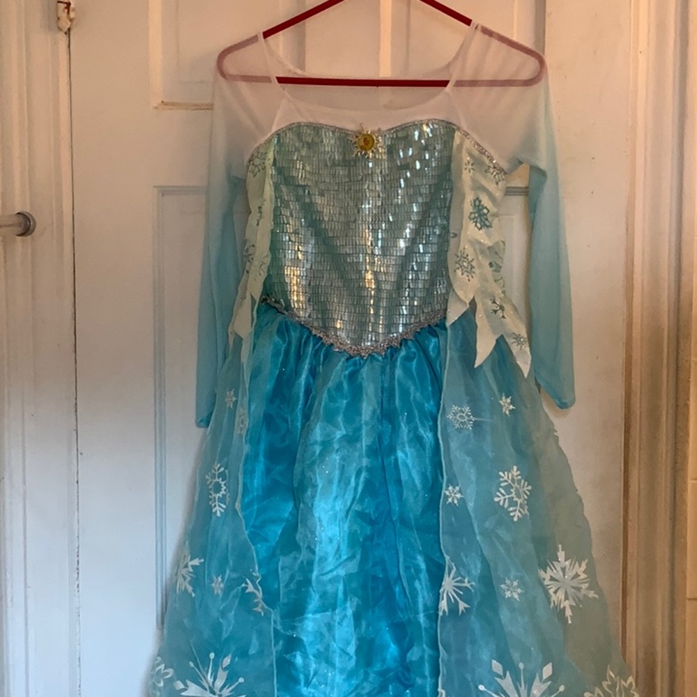 Disney Frozen Elsa costume in size 9/10
